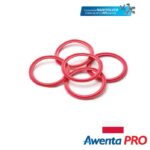 Poliuretāna elastomēra PUR blīves lokano gaisa vadu ventilācijas sistēmām.