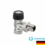 Oventrop Serie A termoventilis DN15, PN10, art. 1181004. Pievienojums 1/2″ ā.v x 1/2” i.v. Niķelēts.