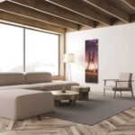 Dizaina radiators LUXRAD NIAGARA GRAPHIC Vertical. H=1500 x L=595 mm. Q=919 W (75/65/20). Frontālais panelis no 8 mm. rūdīta stikla ar uznestu motīvu / bildi pēc izvēles.