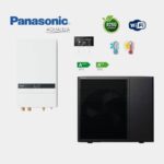 Panasonic siltumsūknis „Aquarea" L || 5 KW. „Bi-Bloc” || Hydro Split, 230V, R290. Tips : Gaiss => Ūdens „L ” ģenerācija.  6 KW elektriskais atbalsta piesildīšanas sildelements.