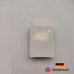 Dizaina telpas termostats siltajām grīdām Alpha Smart RLDS-61071-N6. Bezvadu sistēma Wi-Fi. LED indikācijas displejs. Balts. - Image 6