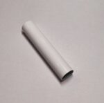 Dekoratīvā nosegcaurule DN 20 x L=100 mm. Dizaina sērija Solid Uni. Virsma: krāsots balts RAL 9016