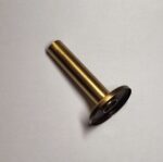 Dekoratīvā uzlika DN 57 komplektā ar dekoratīvo nosegcauruli DN 20 x L=100 mm. Dizaina sērija Solid Uni. Virsma: antīkas bronzas tonis