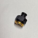 Radiatora dizaina atgaisotājs ½”. Serie Renaissance. Virsma: krāsots matēti melns RAL 9005. - Image 2