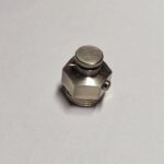 Radiatora dizaina atgaisotājs ½”. Serie Renaissance. Virsma: satin niķelis / Inox look