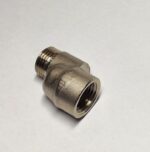 Ekscentrs radiatora pieslēgumam. Pievienojums: ½” i.v x ½” ā.v. Nobīde 10 mm. Niķelēts.