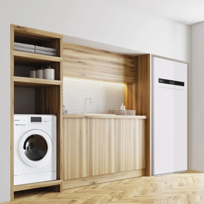 Panasonic siltumsūknis Aquarea L | 5 KW | All in One | Hydro Split | 230V | R290 |Tips : Gaiss => Ūdens | L  ģenerācija.  6 KW elektriskais atbalsta piesildīšanas sildelements. - Image 15